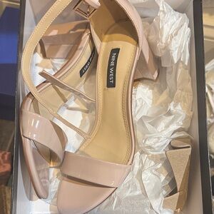 Nine West Blush Strappy Heels